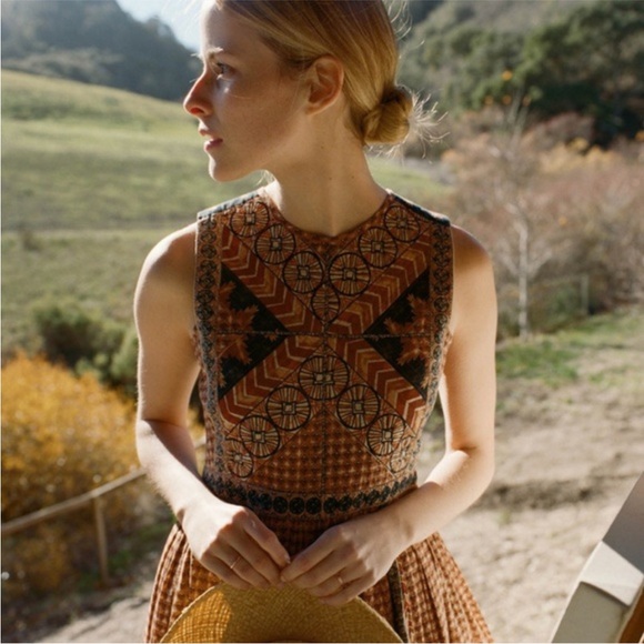 Dôen Tulsi Dress in Clay Combo size XS/S - Picture 1 of 10
